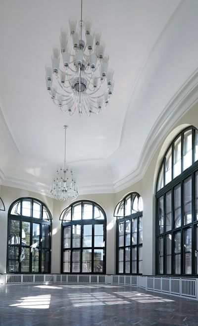 Rolgordijnsystemen, SG 4960, Multiscreen 1-10%, Wallpavillion, Dresdner Zwinger, Dresden, Germany