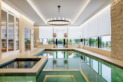 Vouwgordijnsystemen, SG 2360, Colorama 2, Villa at the lake, Lucerne, Switzerland