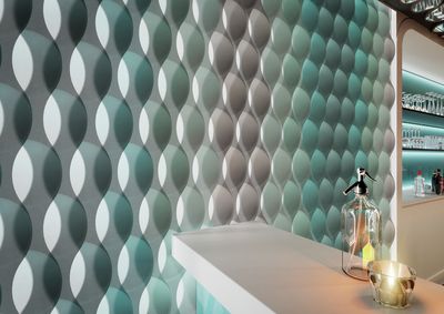 Verticale lamelgordijnsystemen, SG 2960, Multi Visio, 3D Vertical Waves