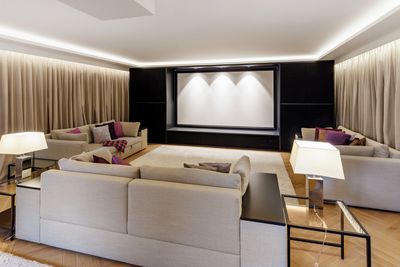 Gordijnsystemen, SG 5600, Customer Fabrics, Villa at the lake, Lucerne, Switzerland