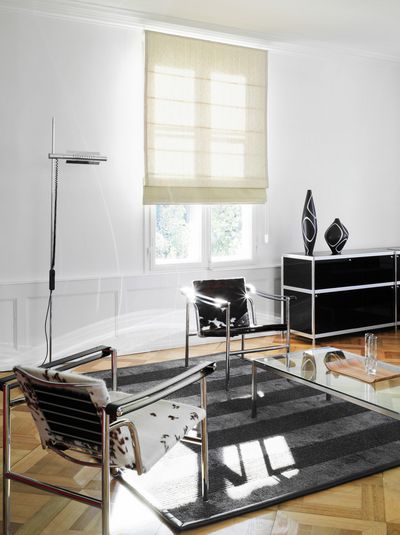 Vouwgordijnsystemen, SG 2320, Room shot "Private Residence", Thun, Switzerland