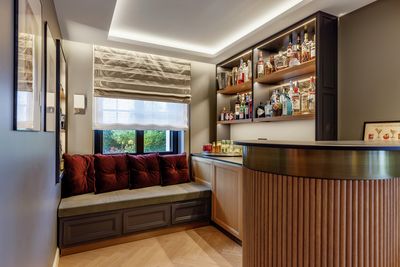 Vouwgordijnsystemen, SG 2320, Colorama 2, Villa at the lake, Lucerne, Switzerland